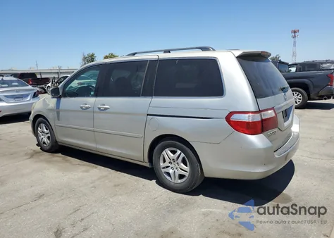 2007 Honda Odyssey Ex z USA, uszkodzony, nr VIN 5FNRL38427B450591
